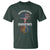 Distressed Tree T Shirt American Grown with Comanche Roots - Wonder Print Shop