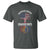 Distressed Tree T Shirt American Grown with Comanche Roots - Wonder Print Shop