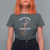 Distressed Tree T Shirt For Women American Grown with Comanche Roots - Wonder Print Shop