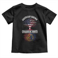 Distressed Tree Toddler T Shirt American Grown with Comanche Roots - Wonder Print Shop
