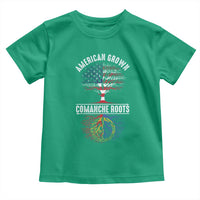 Distressed Tree Toddler T Shirt American Grown with Comanche Roots - Wonder Print Shop