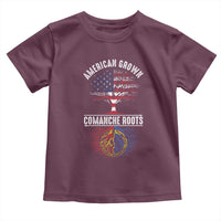 Distressed Tree Toddler T Shirt American Grown with Comanche Roots - Wonder Print Shop
