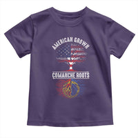 Distressed Tree Toddler T Shirt American Grown with Comanche Roots - Wonder Print Shop