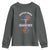 Distressed Tree Youth Sweatshirt American Grown with Comanche Roots - Wonder Print Shop