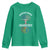 Distressed Tree Youth Sweatshirt American Grown with Comanche Roots - Wonder Print Shop