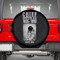 Native American Indian Chief Spare Tire Cover Lakota Sioux Chief Spotted Elk - Wonder Print Shop