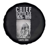 Native American Indian Chief Spare Tire Cover Lakota Sioux Chief Spotted Elk - Wonder Print Shop