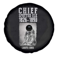 Native American Indian Chief Spare Tire Cover Lakota Sioux Chief Spotted Elk - Wonder Print Shop