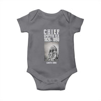 Native American Indian Chief Baby Onesie Lakota Sioux Chief Spotted Elk - Wonder Print Shop