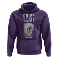 Native American Indian Chief Hoodie Lakota Sioux Chief Spotted Elk - Wonder Print Shop