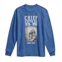 Native American Indian Chief Long Sleeve Shirt Lakota Sioux Chief Spotted Elk - Wonder Print Shop
