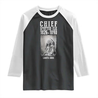 Native American Indian Chief Raglan Shirt Lakota Sioux Chief Spotted Elk - Wonder Print Shop