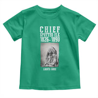 Native American Indian Chief Toddler T Shirt Lakota Sioux Chief Spotted Elk - Wonder Print Shop