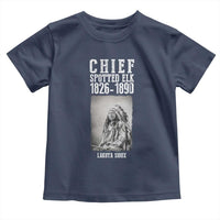 Native American Indian Chief Toddler T Shirt Lakota Sioux Chief Spotted Elk - Wonder Print Shop