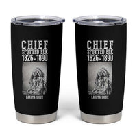 Native American Indian Chief Tumbler Cup Lakota Sioux Chief Spotted Elk