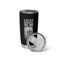 Native American Indian Chief Tumbler Cup Lakota Sioux Chief Spotted Elk