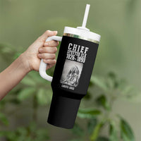 Native American Indian Chief Tumbler With Handle Lakota Sioux Chief Spotted Elk