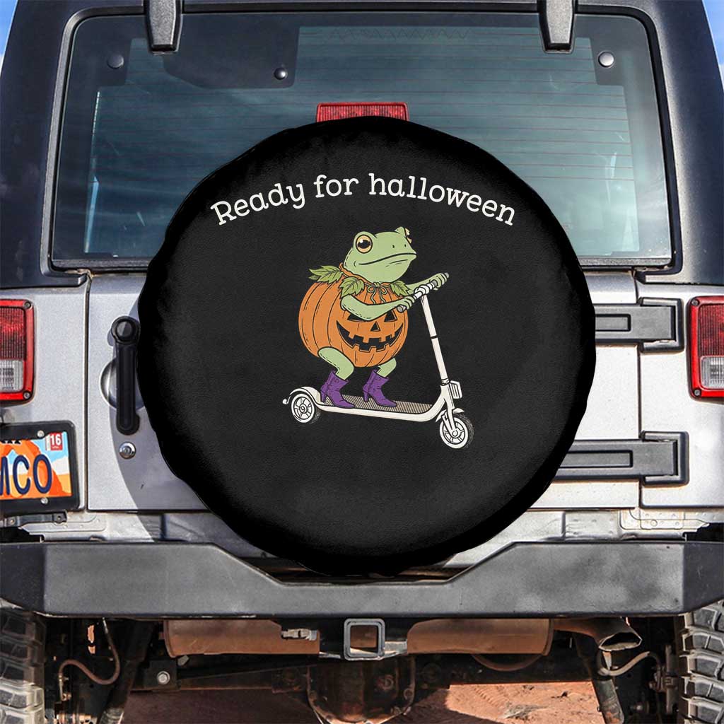 Ready For Halloween Frog Spare Tire Cover Funny Frog Scooter Pumpkin Costume Gift