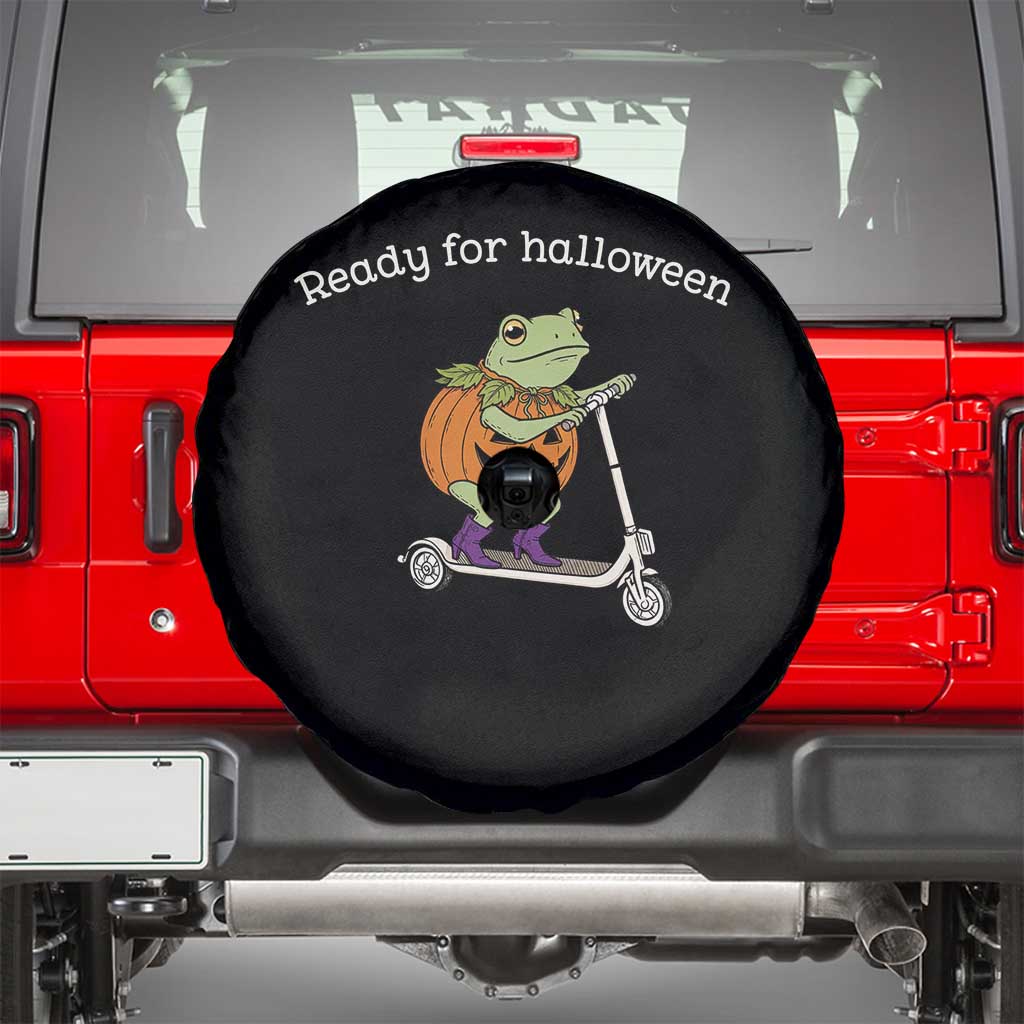 Ready For Halloween Frog Spare Tire Cover Funny Frog Scooter Pumpkin Costume Gift