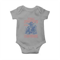 I Will Succeed Because I Am Insane Baby Onesie Funny Cowgirl Western Sarcastic
