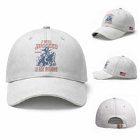 I Will Succeed Because I Am Insane Baseball Cap Funny Cowgirl Western Sarcastic