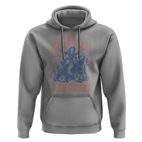 I Will Succeed Because I Am Insane Hoodie Funny Cowgirl Western Sarcastic