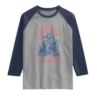 I Will Succeed Because I Am Insane Raglan Shirt Funny Cowgirl Western Sarcastic