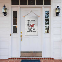 I Will Succeed Because I Am Insane Garden Flag Funny Frog Sarcastic Humor