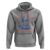 I Will Succeed Because I Am Insane Hoodie Funny Frog Riding Crocodile Sarcastic Humor