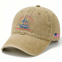 I Will Succeed Because I Am Insane Washed Cotton Baseball Cap Funny Frog Riding Crocodile Sarcastic Humor