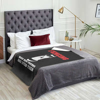 Funny Cat Fencing Throw Blanket Make Me New Friends And Stab Them - Wonder Print Shop