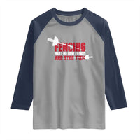 Funny Fencer Raglan Shirt Fencing Make Me New Friends And Stab Them - Wonder Print Shop