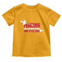Funny Fencer Toddler T Shirt Fencing Make Me New Friends And Stab Them - Wonder Print Shop