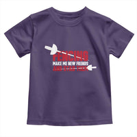 Funny Fencer Toddler T Shirt Fencing Make Me New Friends And Stab Them - Wonder Print Shop