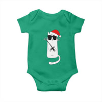 Funny Cat Fencing Christmas Baby Onesie Cute Kitty Lover - Wonder Print Shop