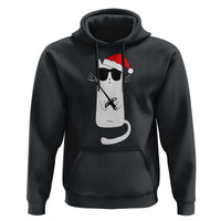 Funny Cat Fencing Christmas Hoodie Cute Kitty Lover - Wonder Print Shop