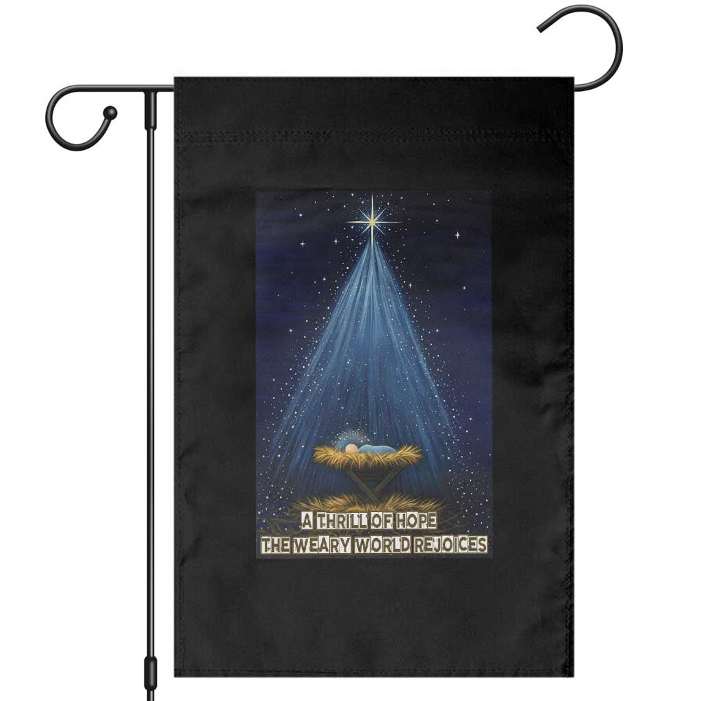 Nativity Scene Christmas Garden Flag Biible Baby Jesus Christian - Wonder Print Shop