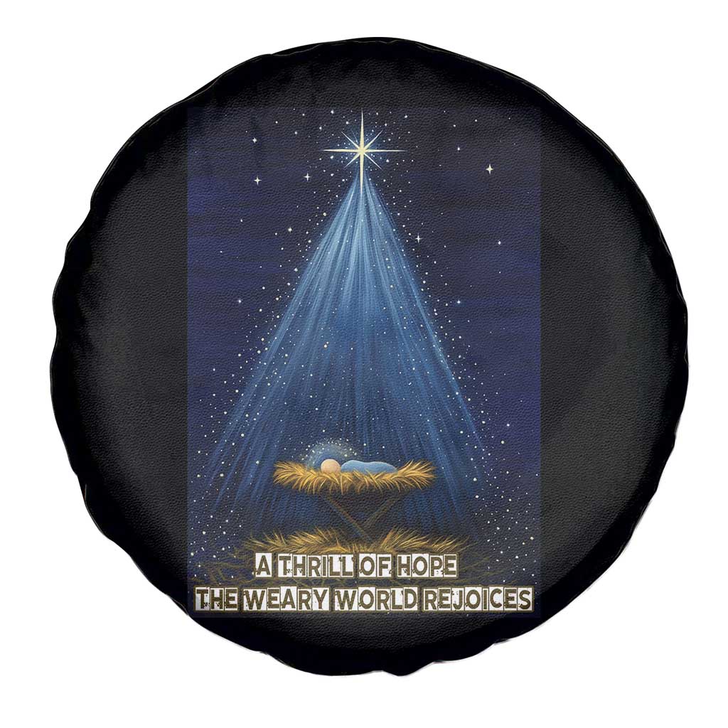 Nativity Scene Christmas Spare Tire Cover Biible Baby Jesus Christian - Wonder Print Shop