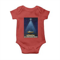 Nativity Scene Christmas Baby Onesie Biible Baby Jesus Christian - Wonder Print Shop