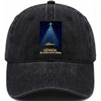 Nativity Scene Christmas Washed Cotton Baseball Cap Biible Baby Jesus Christian