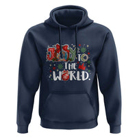Nativity Scene Christmas Hoodie Joy To The World - Wonder Print Shop