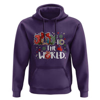 Nativity Scene Christmas Hoodie Joy To The World - Wonder Print Shop