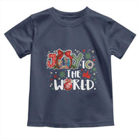 Nativity Scene Christmas Toddler T Shirt Joy To The World - Wonder Print Shop