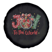 Jesus Christmas Spare Tire Cover Joy To The World - Wonder Print Shop