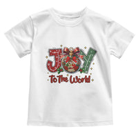 Jesus Christmas Toddler T Shirt Joy To The World - Wonder Print Shop