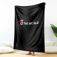 Jesus Christian Christmas Throw Blanket Joy To The World - Wonder Print Shop