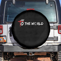 Jesus Christian Christmas Spare Tire Cover Joy To The World - Wonder Print Shop