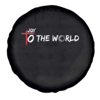 Jesus Christian Christmas Spare Tire Cover Joy To The World - Wonder Print Shop