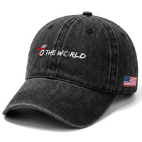 Jesus Christian Christmas Washed Cotton Baseball Cap Joy To The World