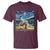 Bethlehem Starry Night T Shirt Nativity Luke 2:11 Christian Christmas - Wonder Print Shop